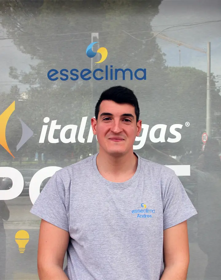 Foto di Andrea, tecnico di Esseclima